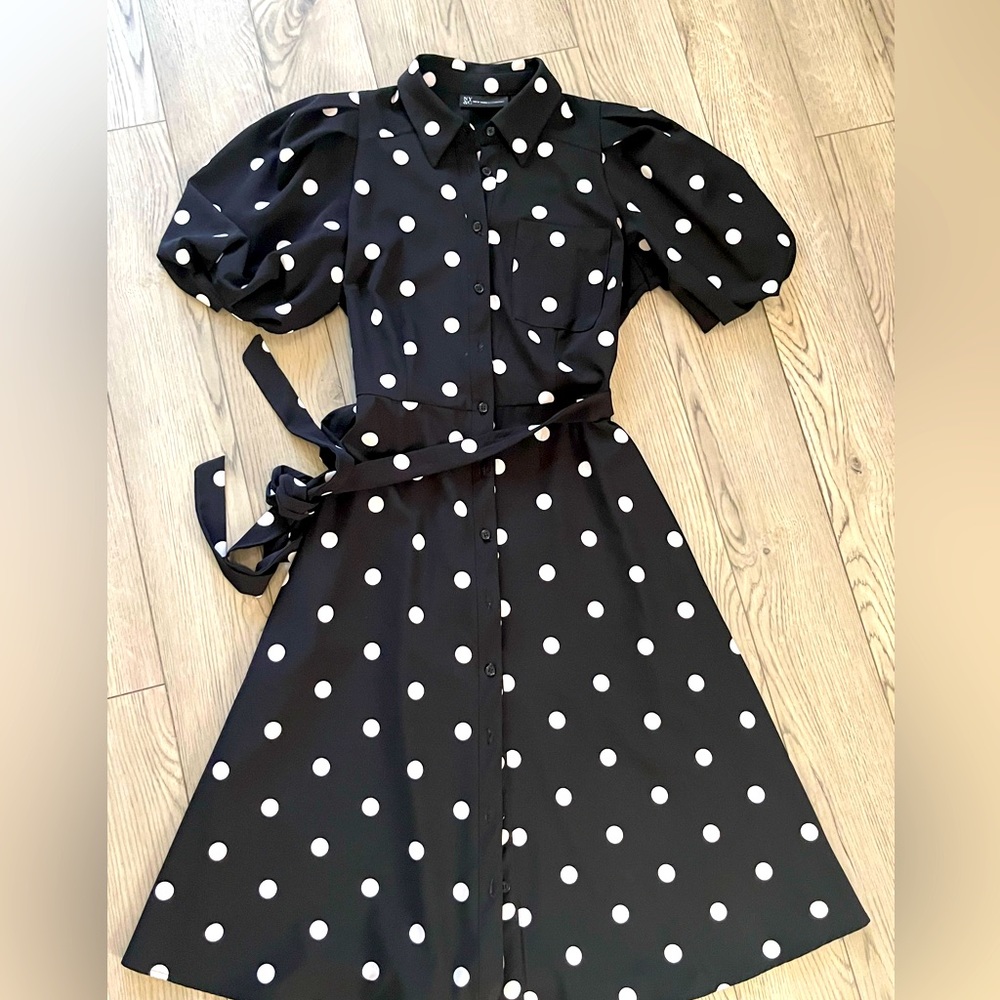 Polka dot Woman’s dress
